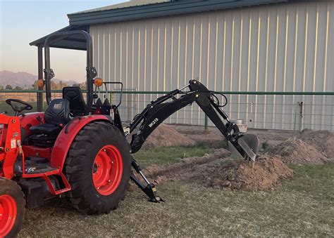 bk215 3-point backhoe converted to a skid steer|3 point implement skid steer.